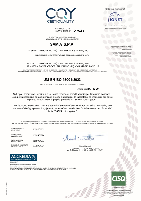 Certification page 5
