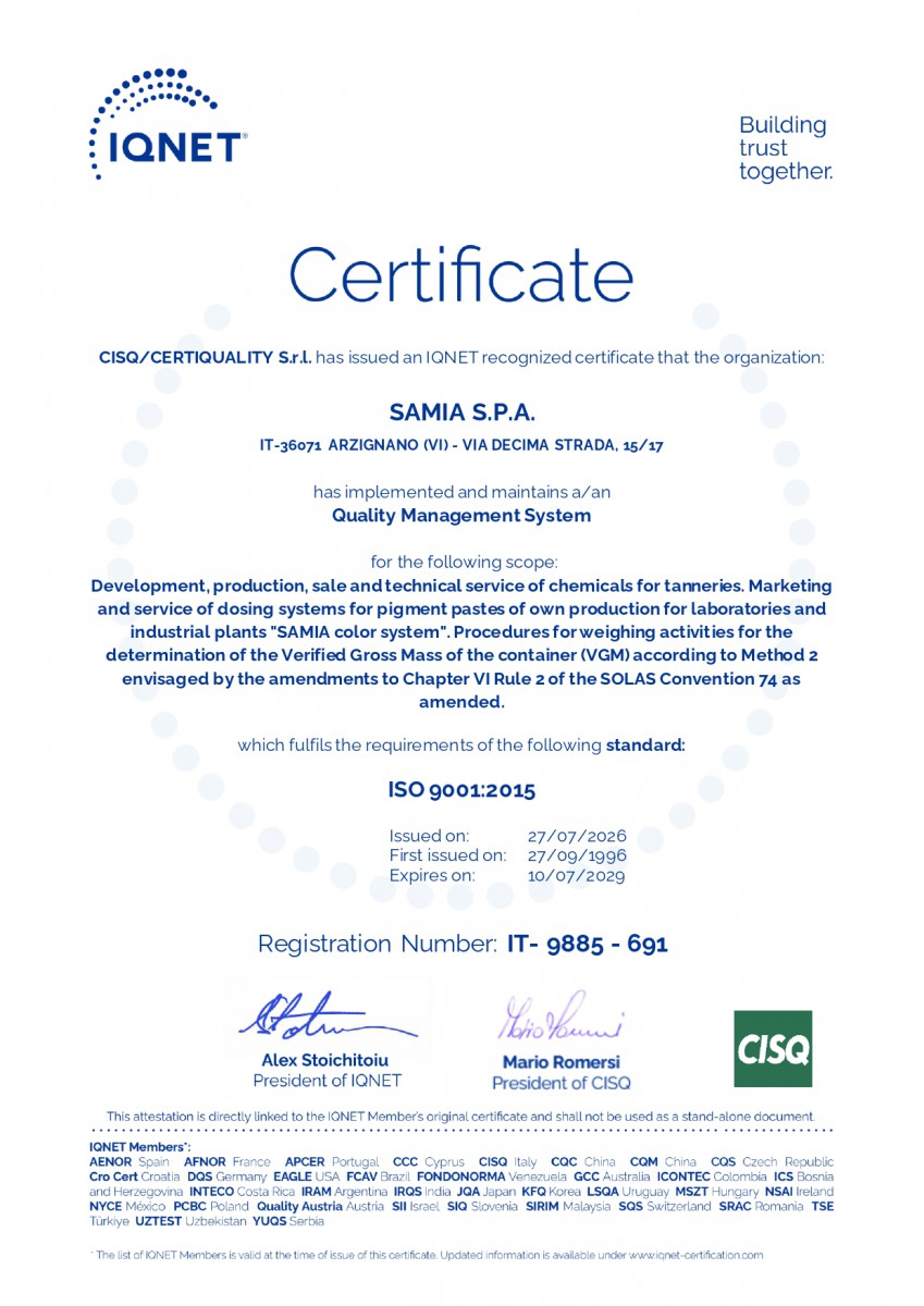 Certification page 2